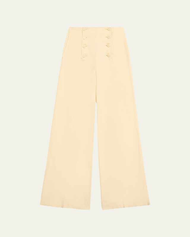 Yalena Straight-Leg Pants